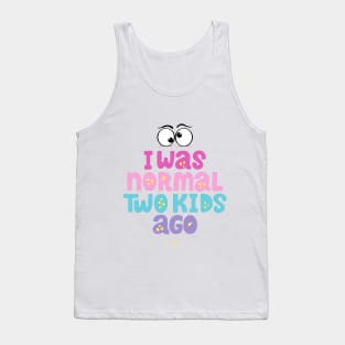 Two Kids Mother's Day Tank Top